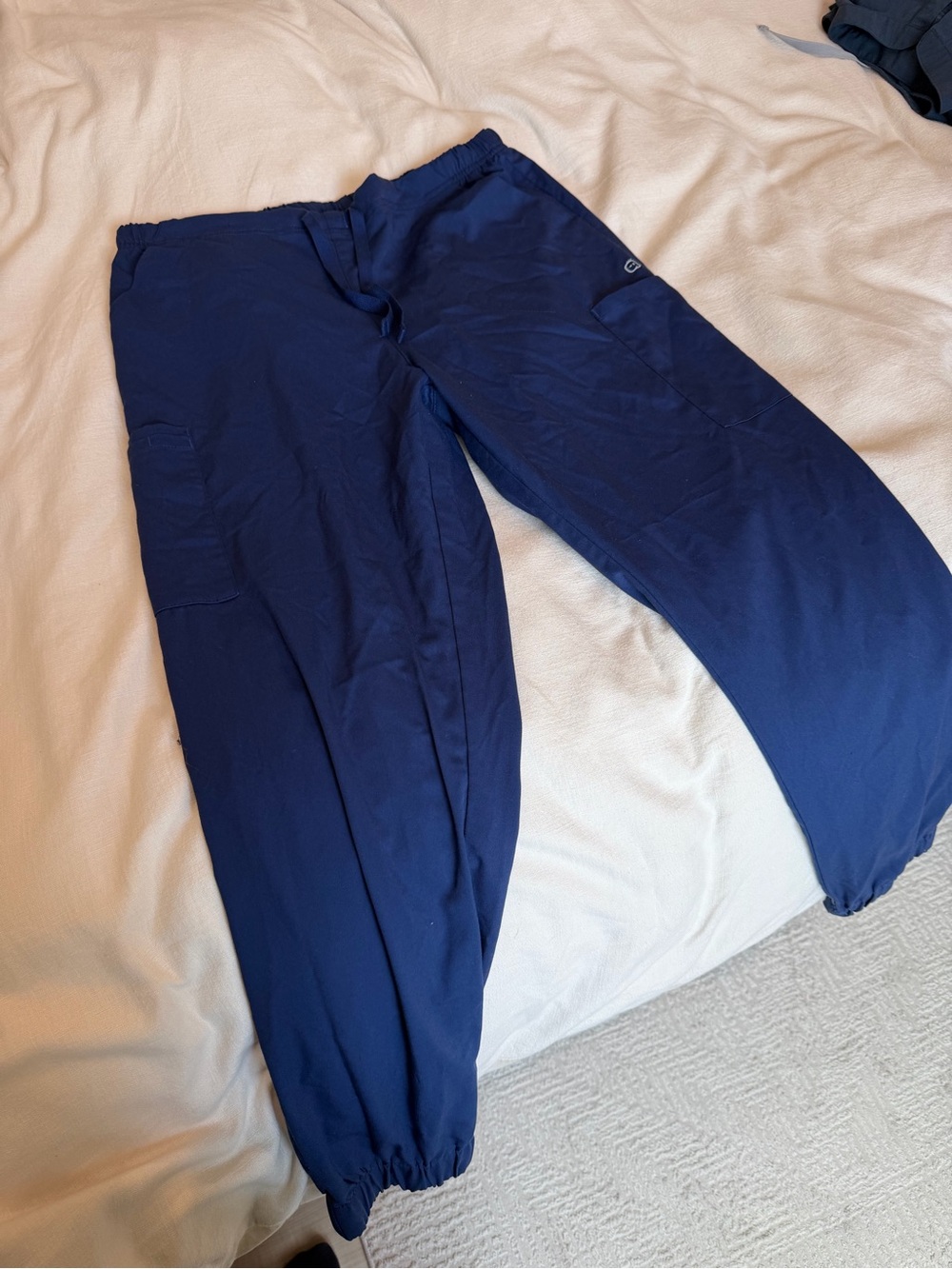 Wink scrub joggers Navy